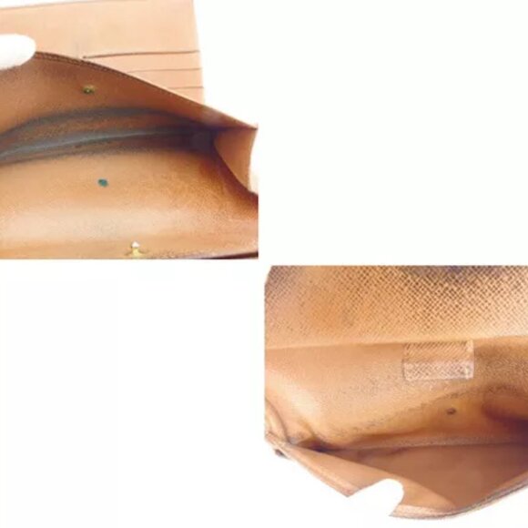 Louis Vuitton Purse Long Wallet Monogram Brown Woman Authentic Used - Picture 4 of 6